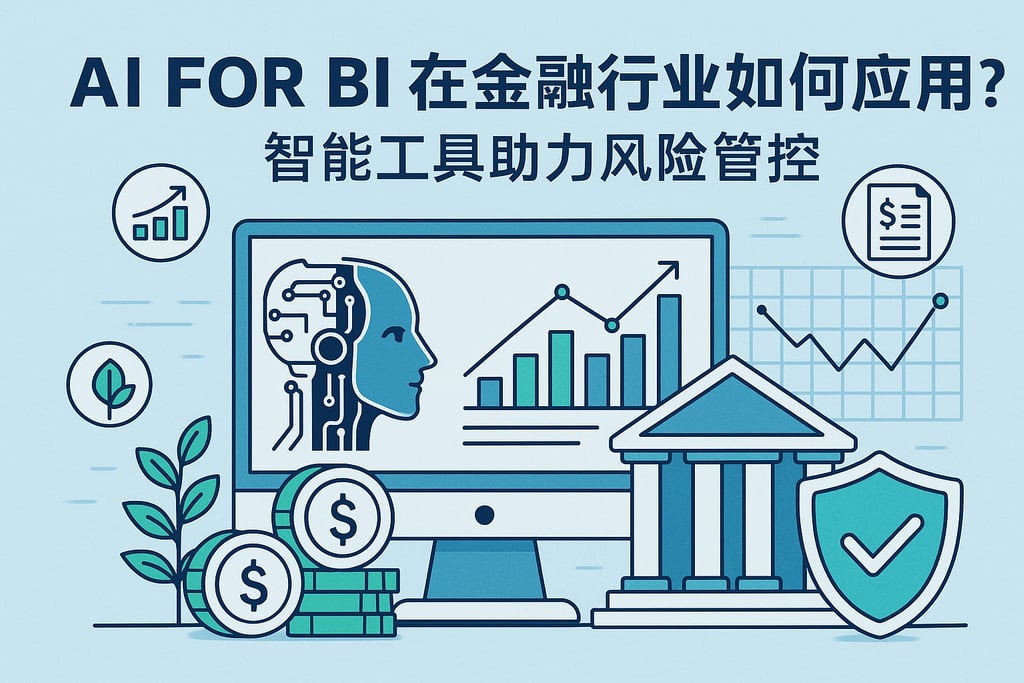 AI For BI在金融行业如何应用？智能工具助力风险管控